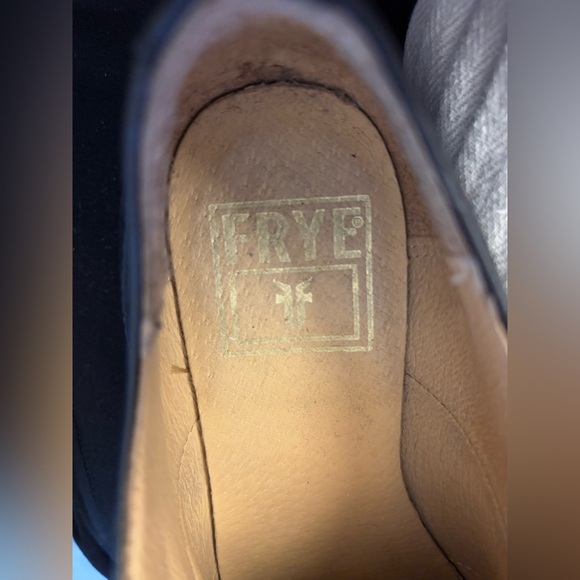 FRYE Melissa Oxford Derby black leather lace up SHOE
EUC  7B - Picture 4 of 10